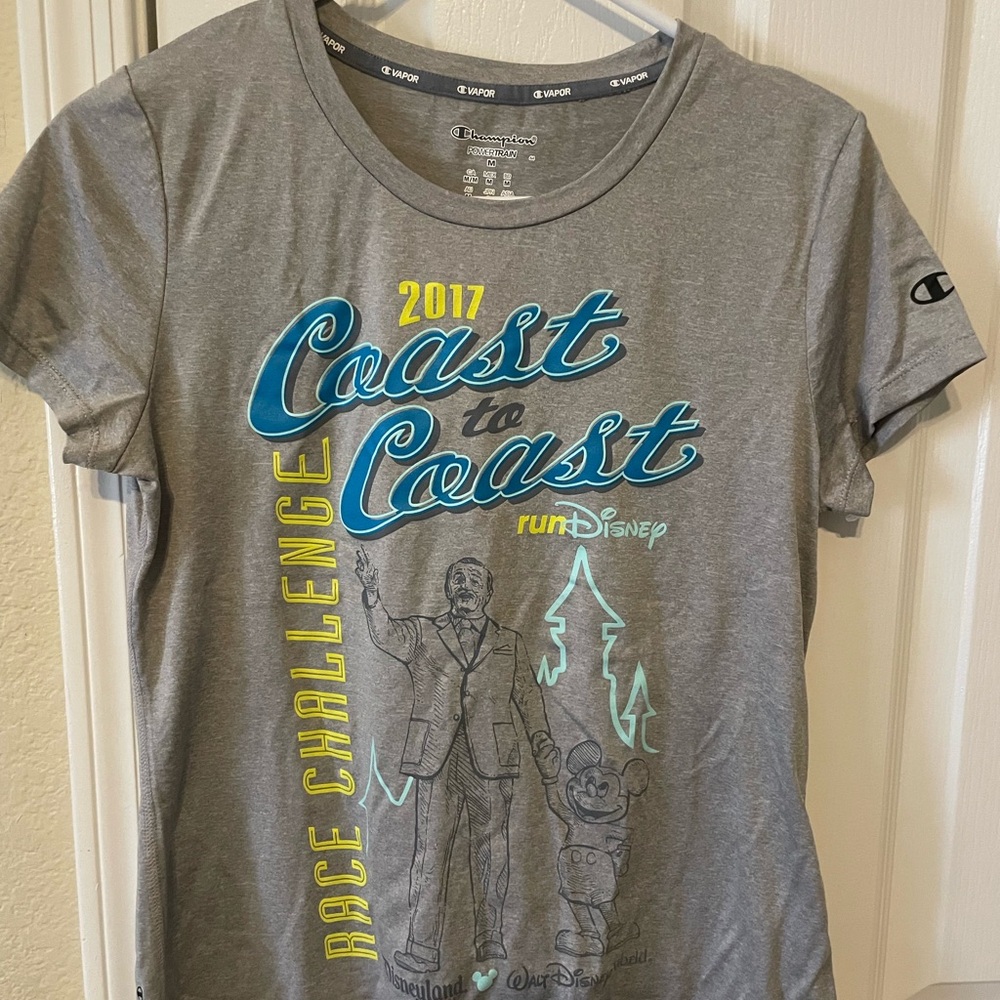 2017 Run Disney Coast to Coast Challenge shirt
